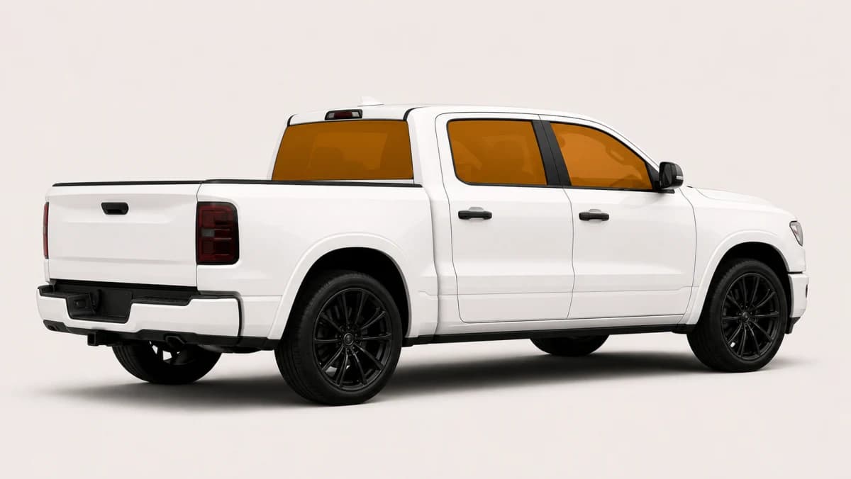 Full tint — pickup coverage